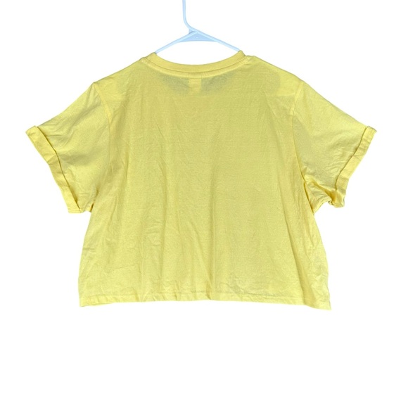 Recycle Threads NWT Women’s XL Yellow Graphic T Shirt Bees Floral Boho Hippie - Picture 2 of 12